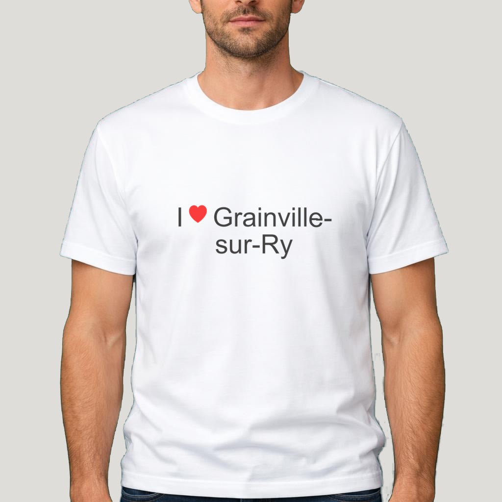 T-shirt I love Grainville-sur-Ry