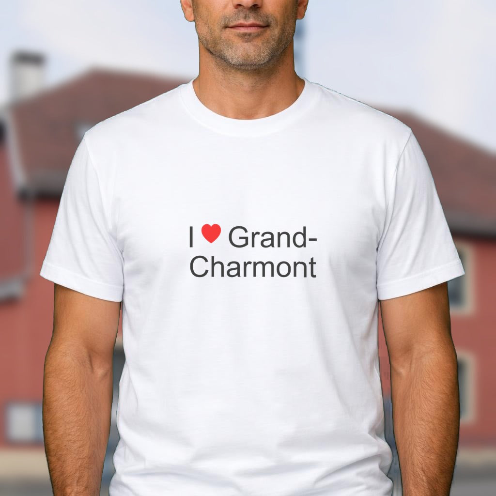 T-shirt I love Grand-Charmont