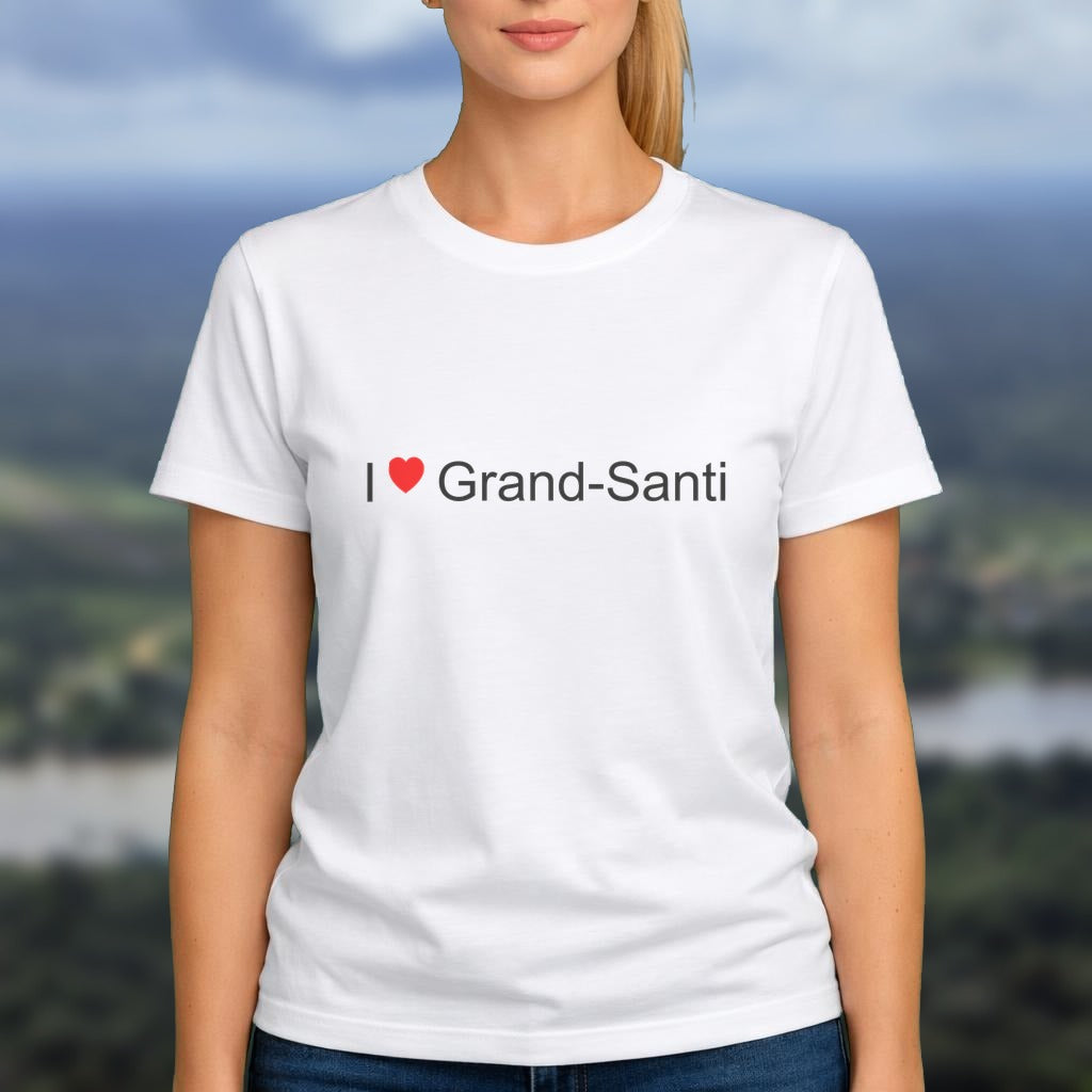 T-shirt I love Grand-Santi