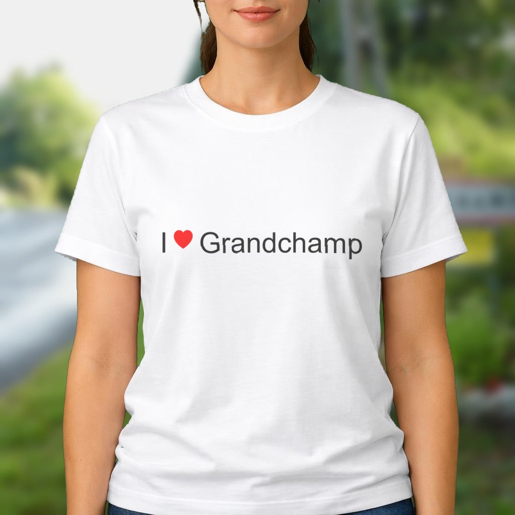 T-shirt I love Grandchamp (08)