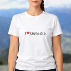 T-shirt I love Guillestre porté