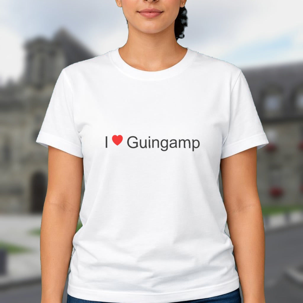 T-shirt I love Guingamp