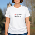 T-shirt I love Gy-les-Nonains