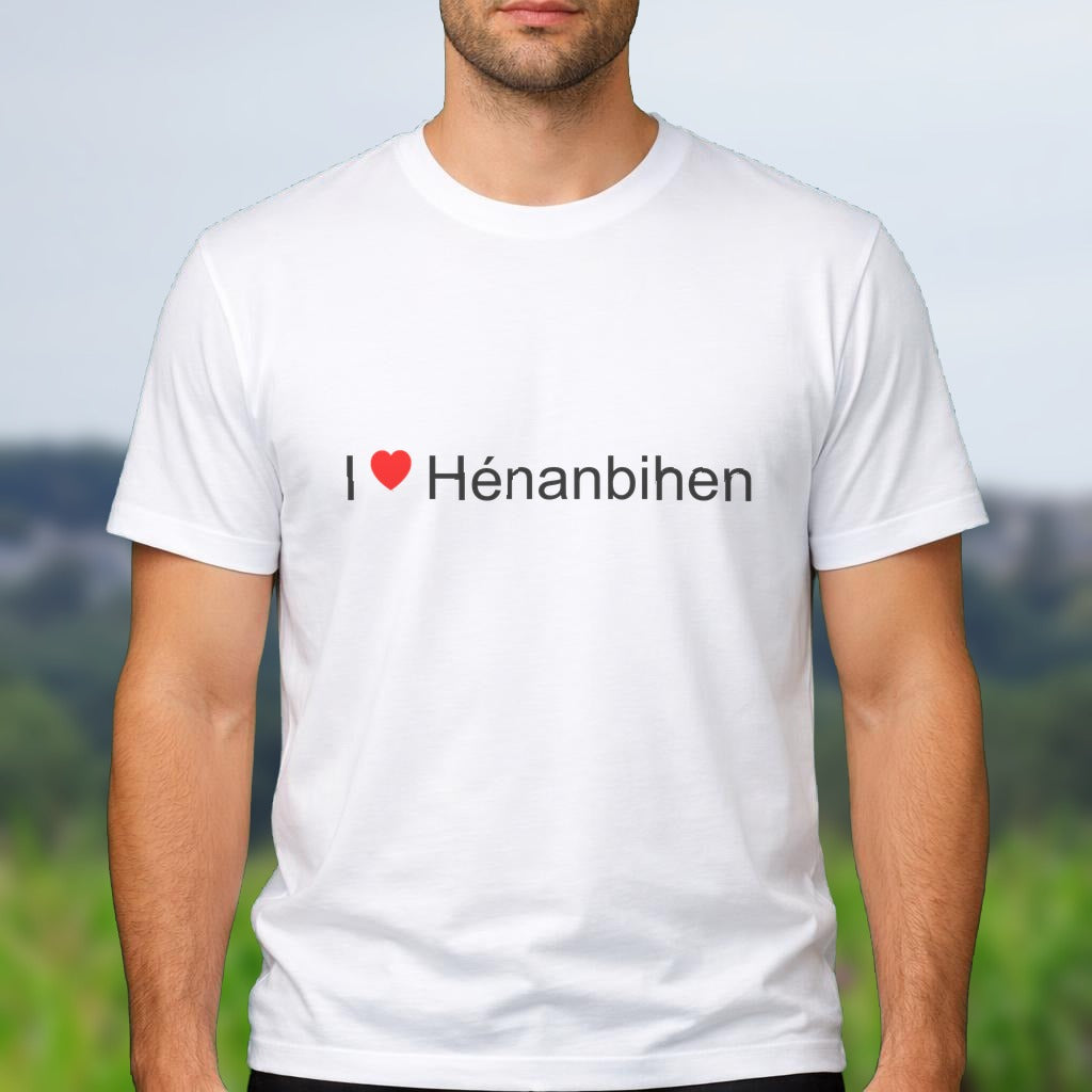 T-shirt I love Hénanbihen