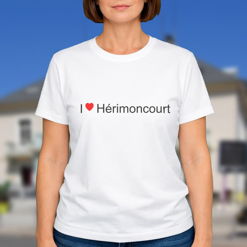 T-shirt I love Hérimoncourt