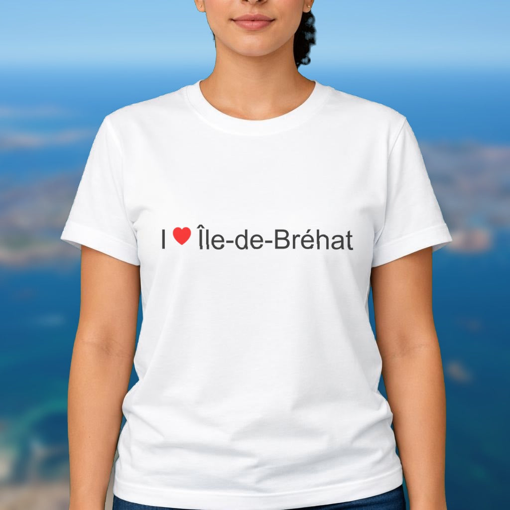 T-shirt I love Île-de-Bréhat