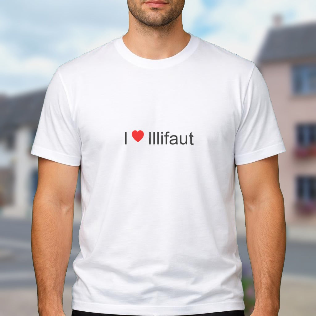 T-shirt I love Illifaut