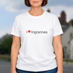 T-shirt I love Ingrannes