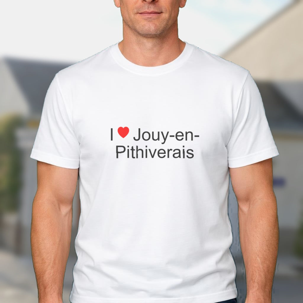 T-shirt I love Jouy-en-Pithiverais
