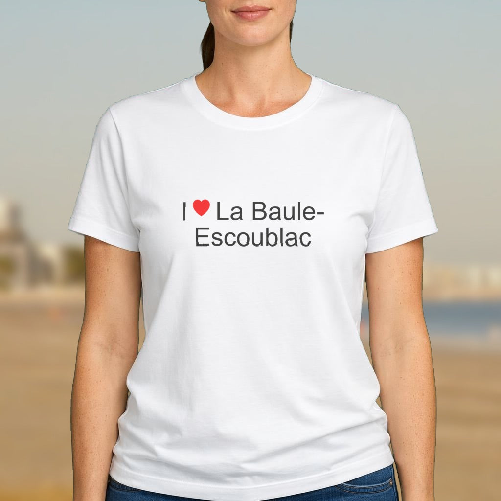 T-shirt I love La Baule-Escoublac