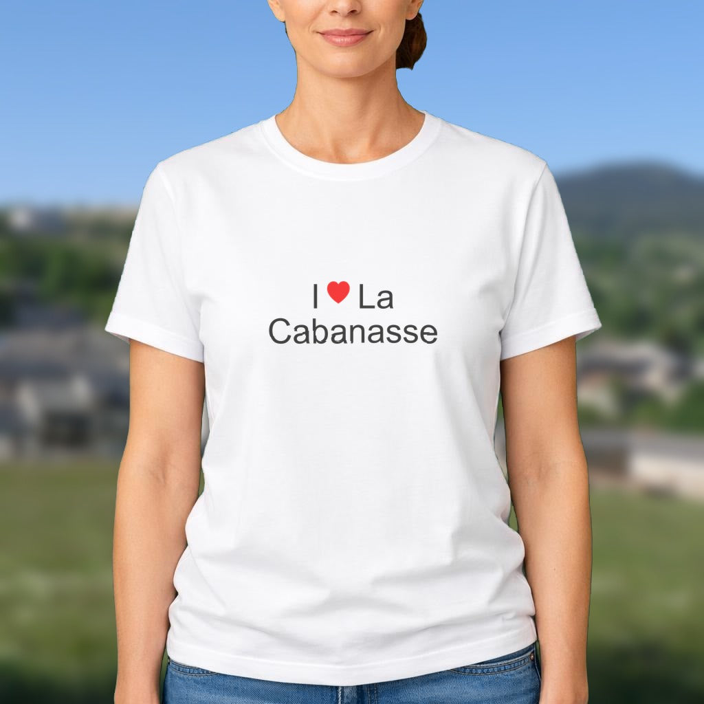 T-shirt I love La Cabanasse