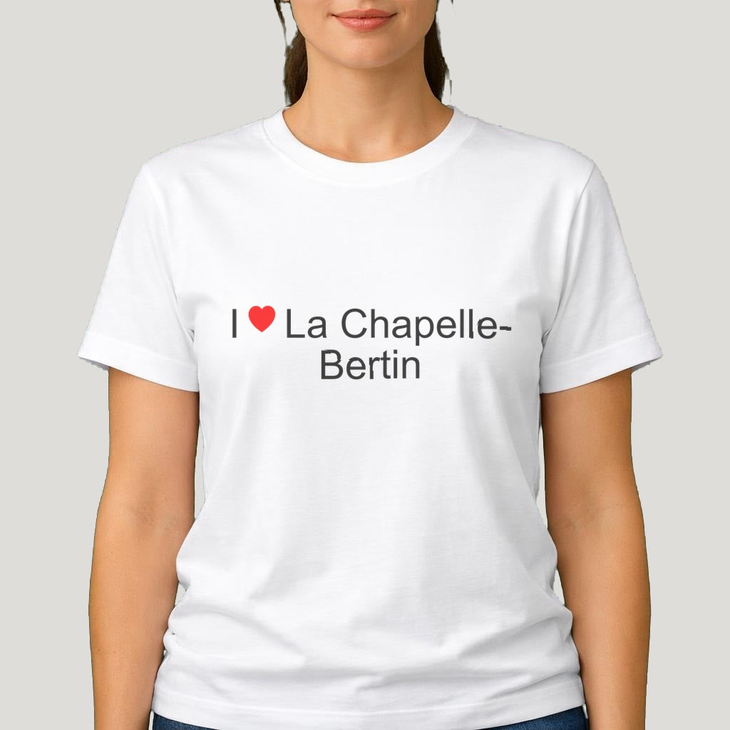 T-shirt I love La Chapelle-Bertin