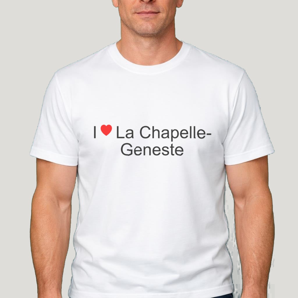 T-shirt I love La Chapelle-Geneste