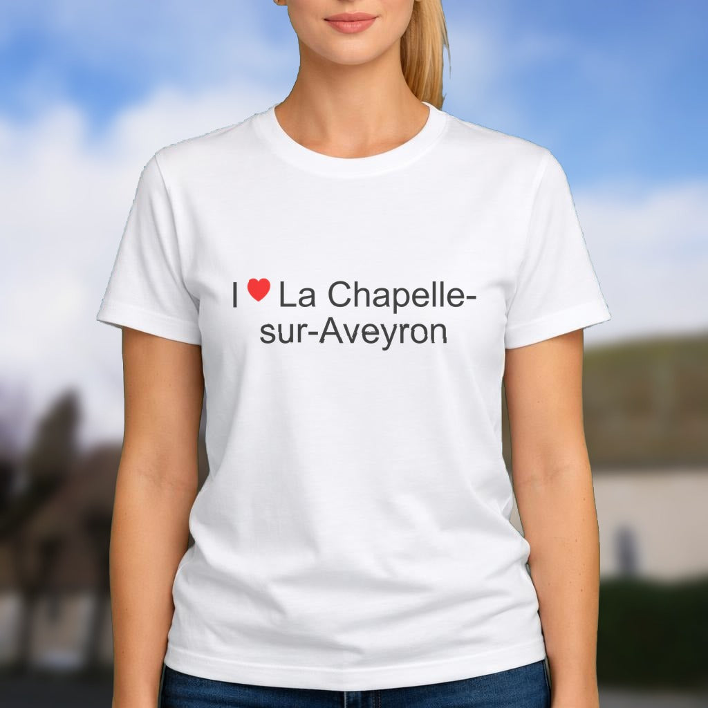 T-shirt I love La Chapelle-sur-Aveyron