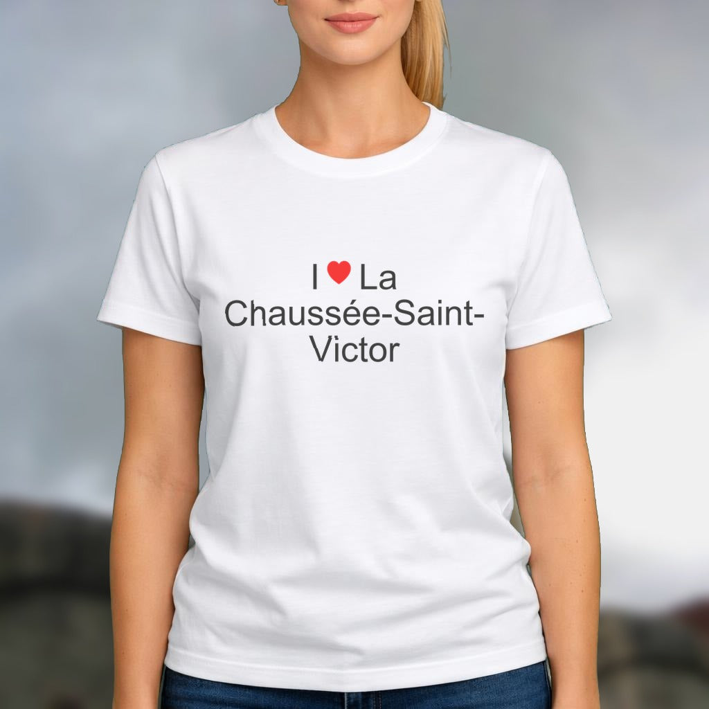 T-shirt I love La Chaussée-Saint-Victor