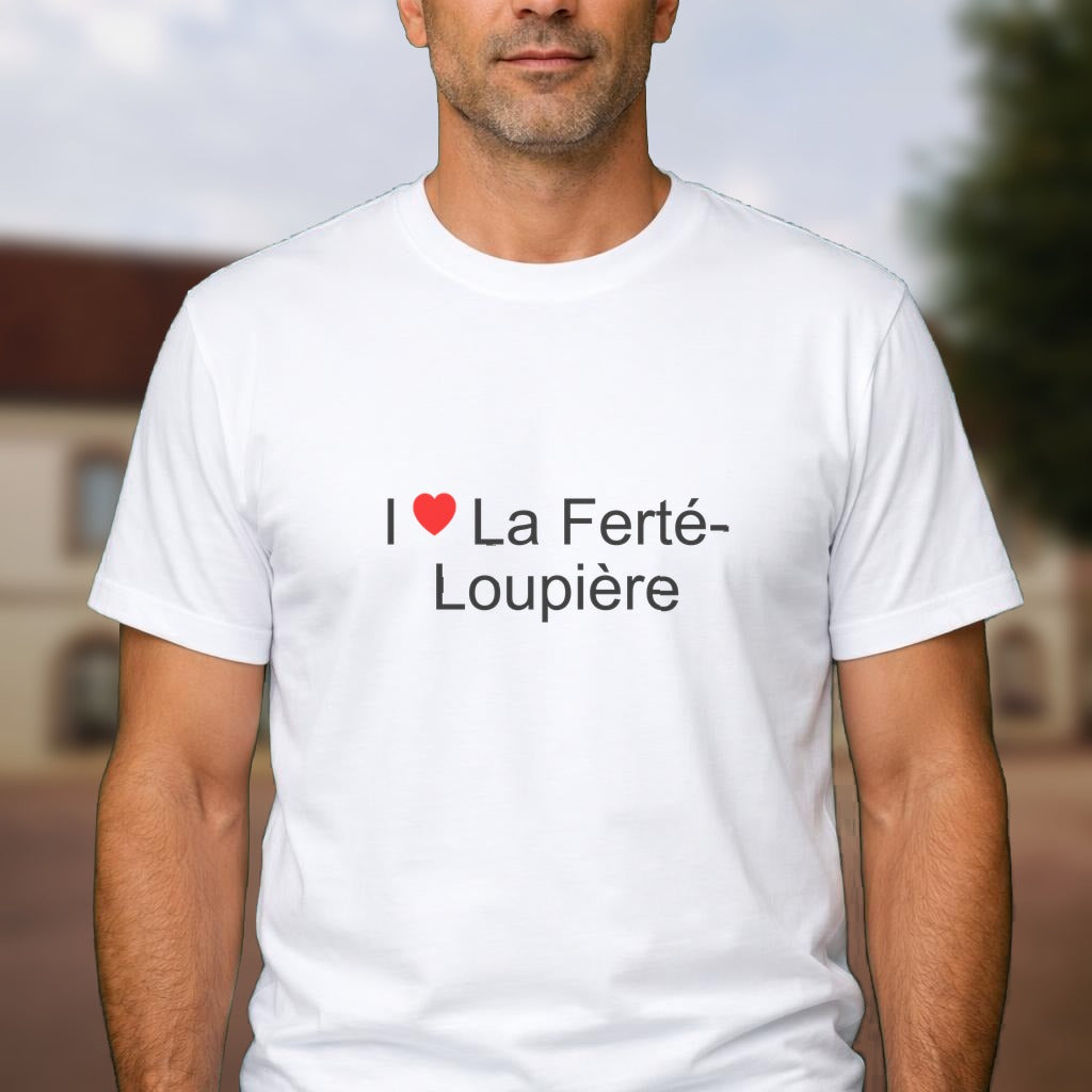 T-shirt I love La Ferté-Loupière