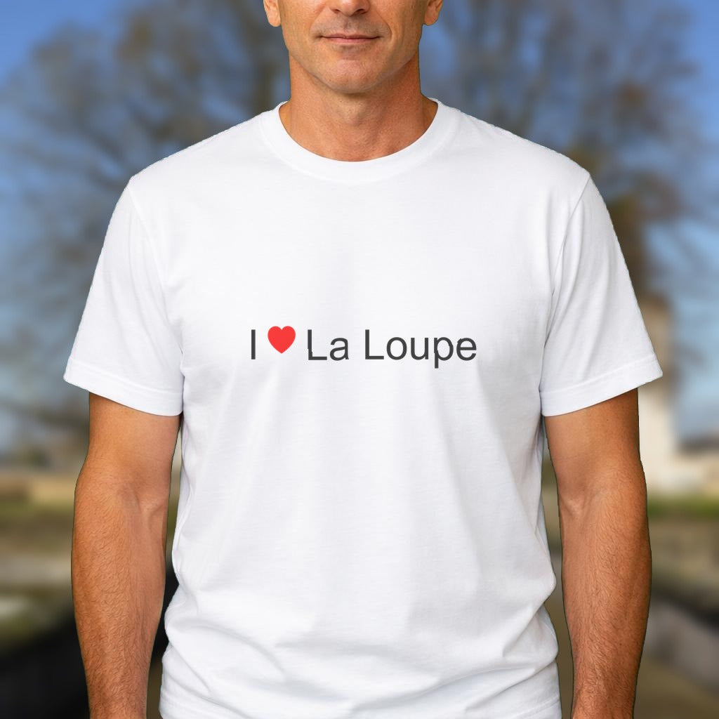 T-shirt I love La Loupe
