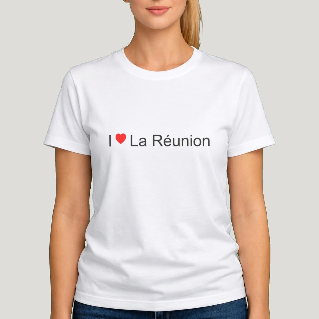 T-shirt I love La Réunion