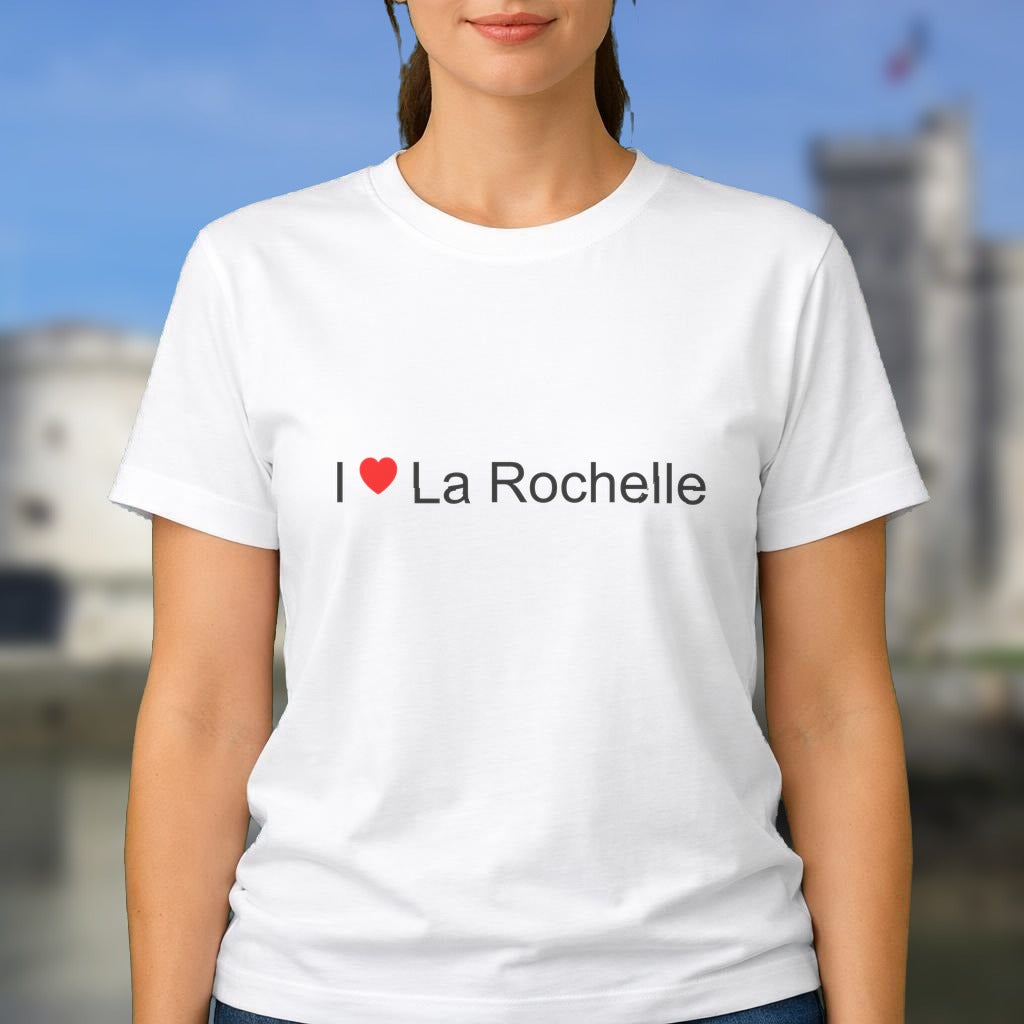 T-shirt I love La Rochelle