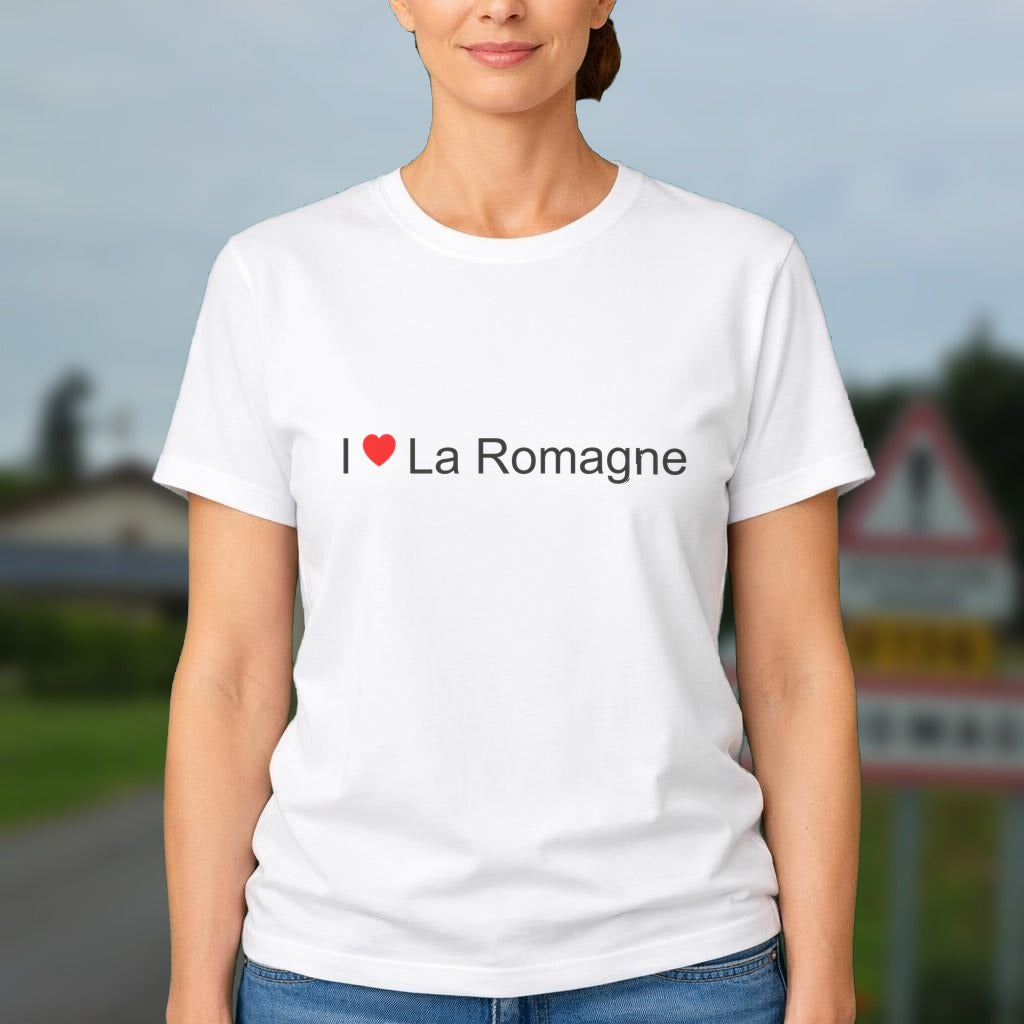 T-shirt I love La Romagne (08)