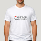 T-shirt I love Lagraulet-Saint-Nicolas