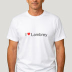 T-shirt I love Lambrey
