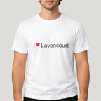 T-shirt I love Lavoncourt
