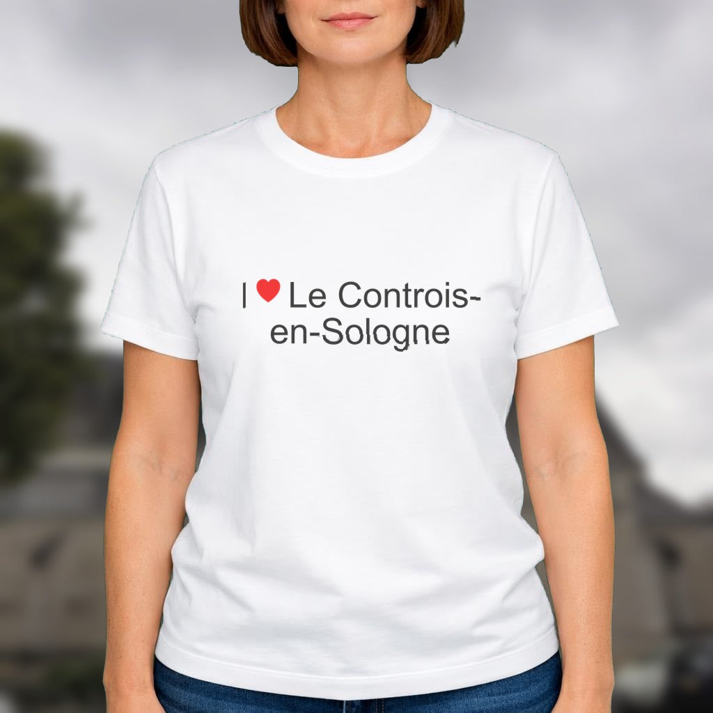 T-shirt I love Le Controis-en-Sologne