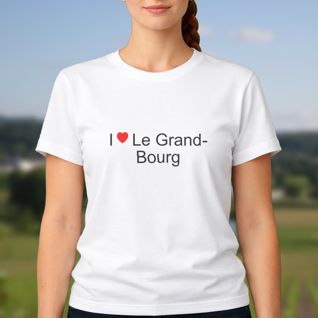 T-shirt I love Le Grand-Bourg
