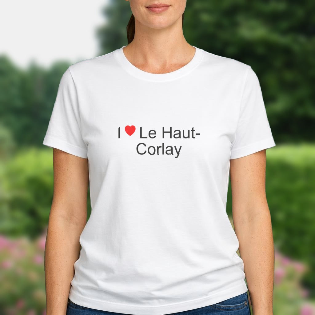 T-shirt I love Le Haut-Corlay