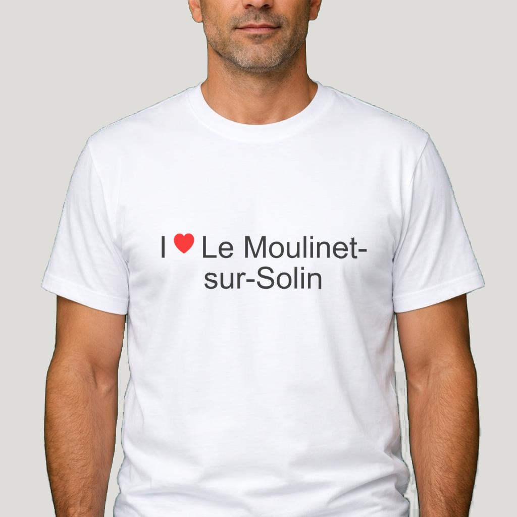 T-shirt I love Le Moulinet-sur-Solin