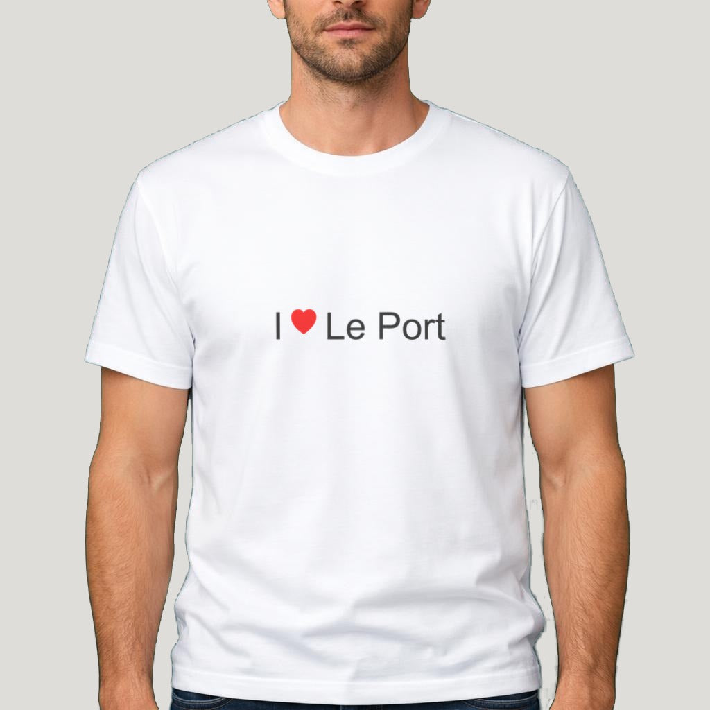 T-shirt I love Le Port