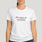 T-shirt I love Lédas-et-Penthiès