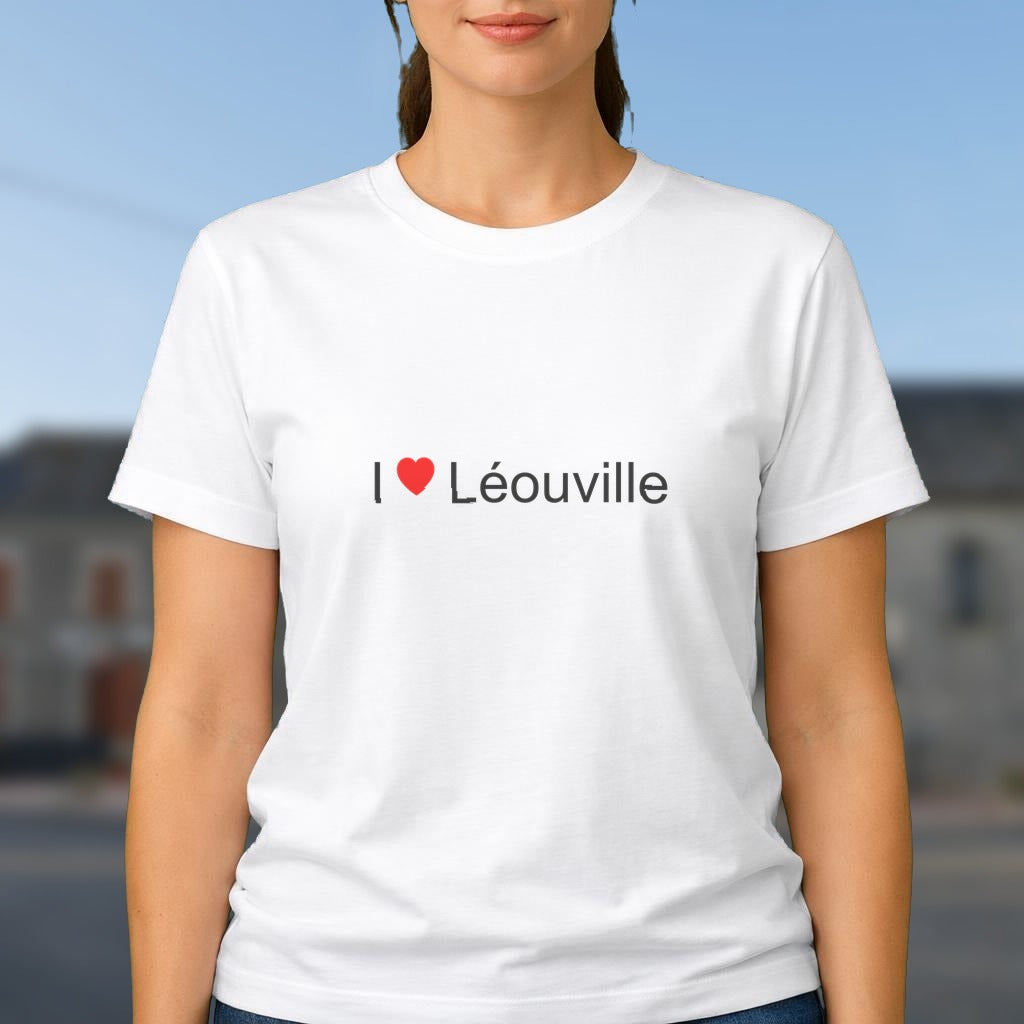 T-shirt I love Léouville