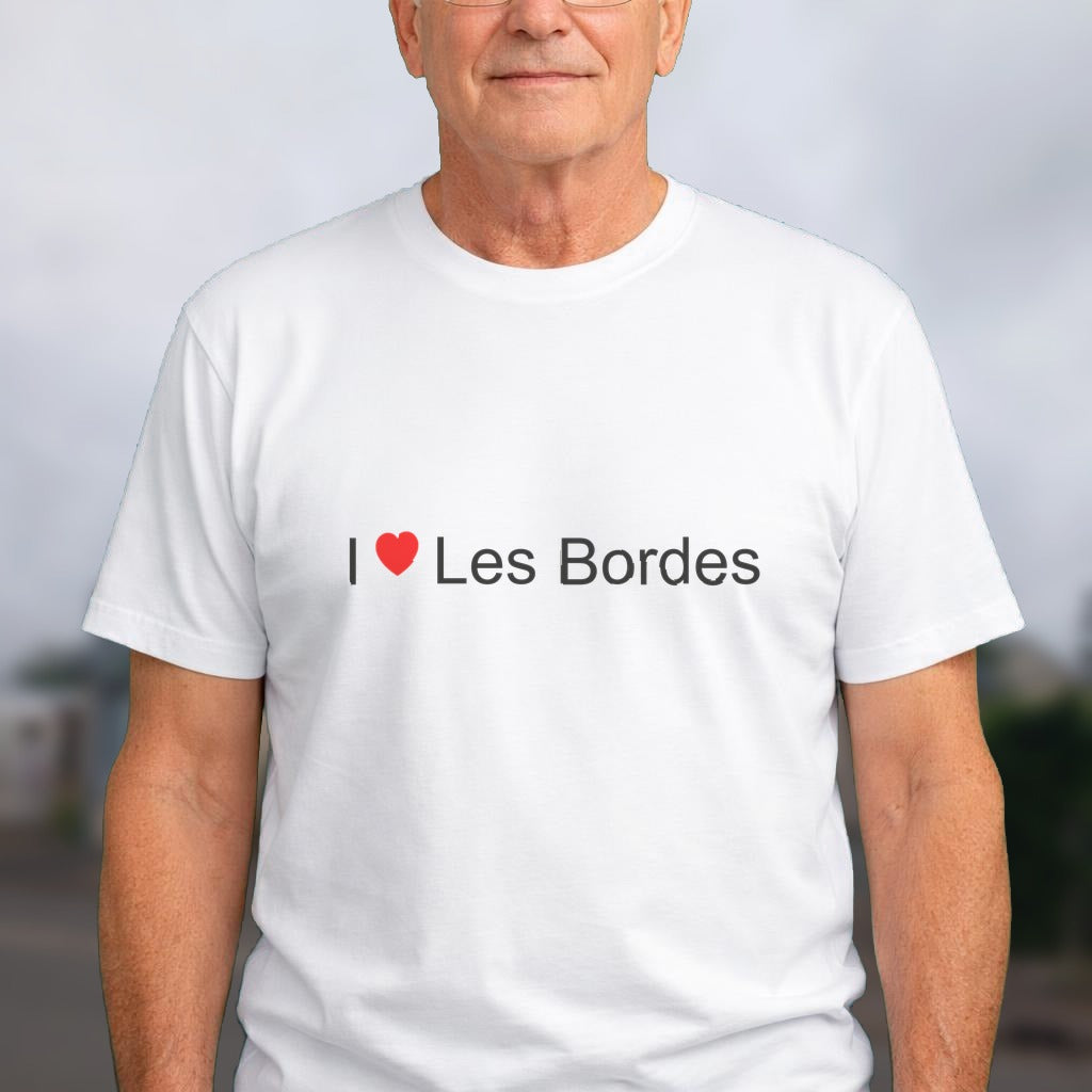T-shirt I love Les Bordes (36)