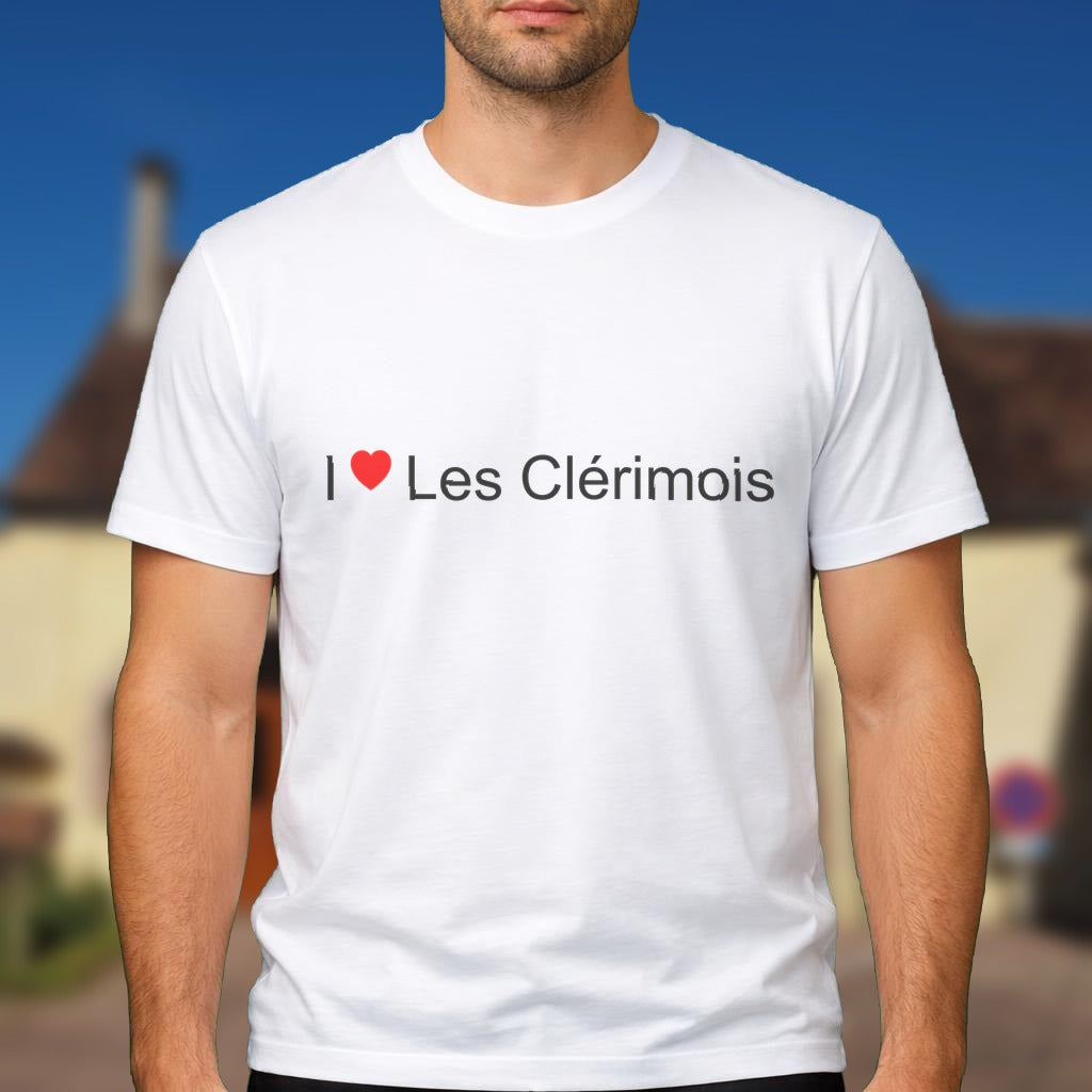 T-shirt I love Les Clérimois