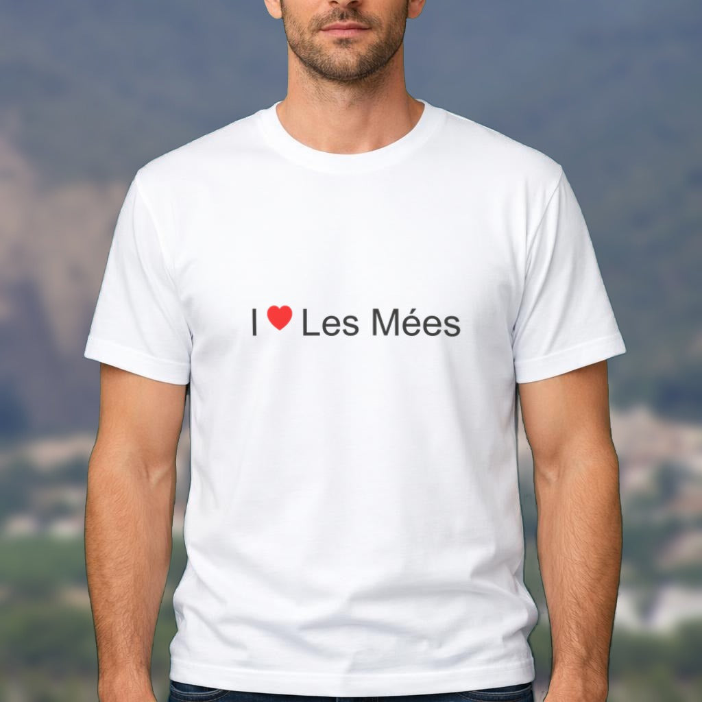 T-shirt I love Les Mées porté