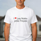 T-shirt I love Les Noës-près-Troyes porté