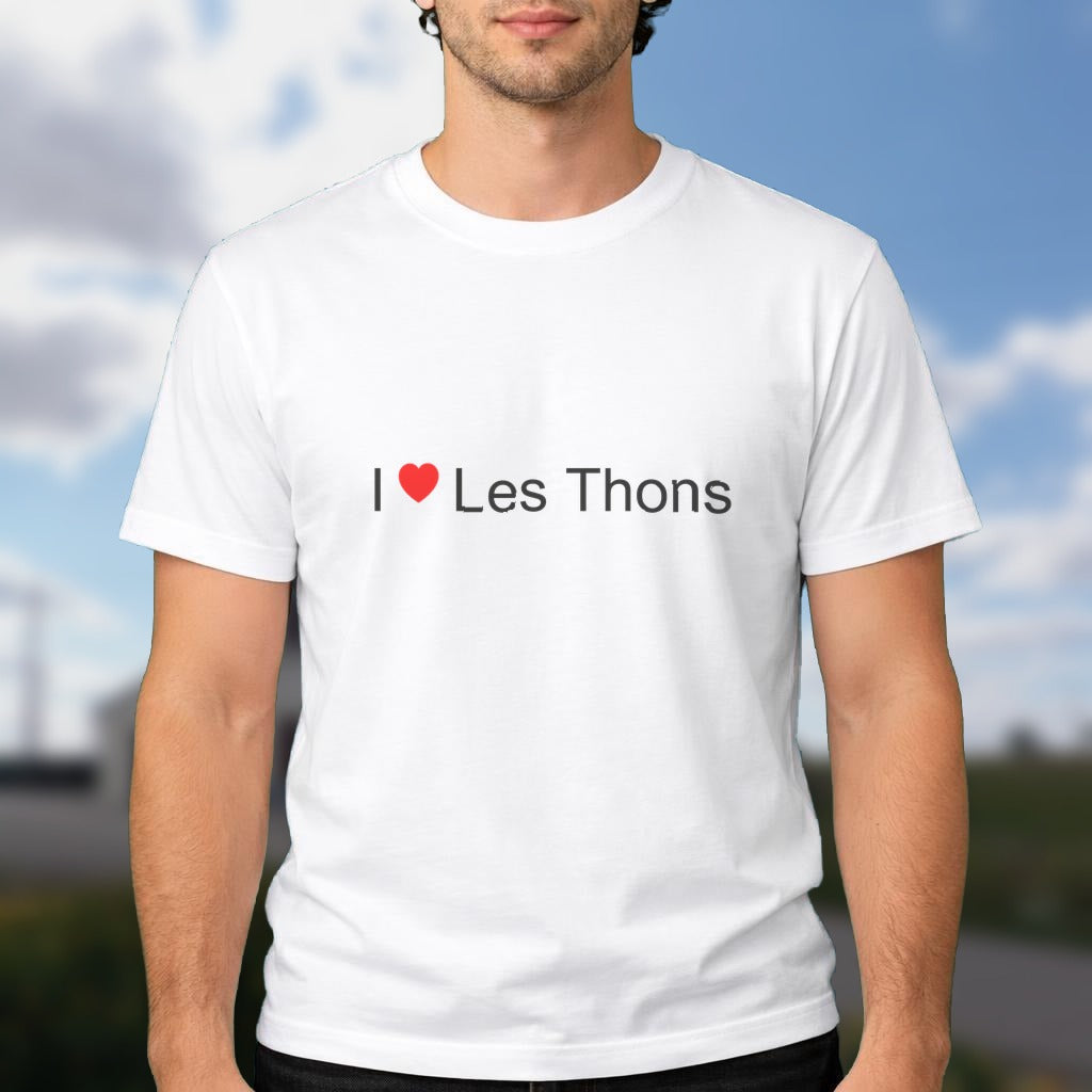 T-shirt I love Les Thons