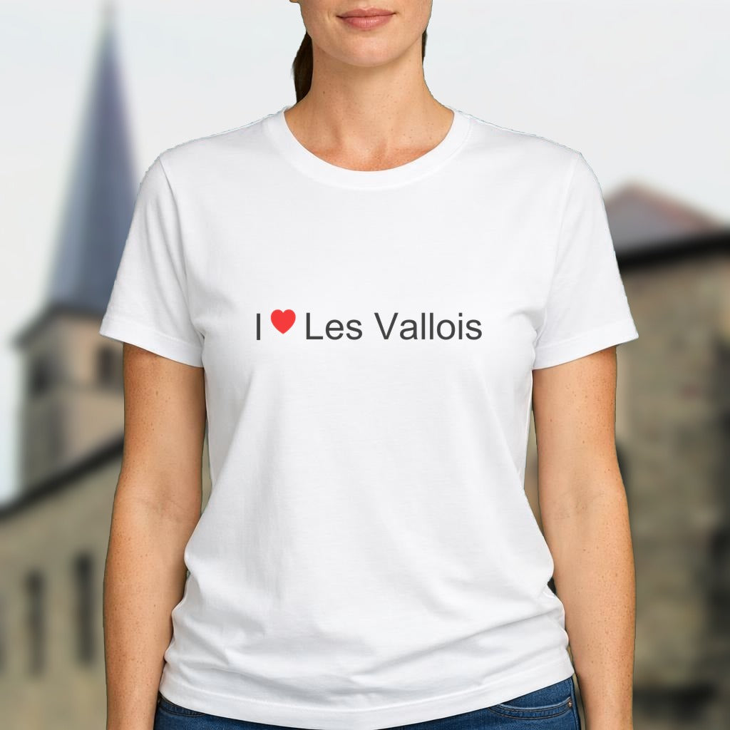 T-shirt I love Les Vallois