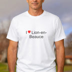 T-shirt I love Lion-en-Beauce
