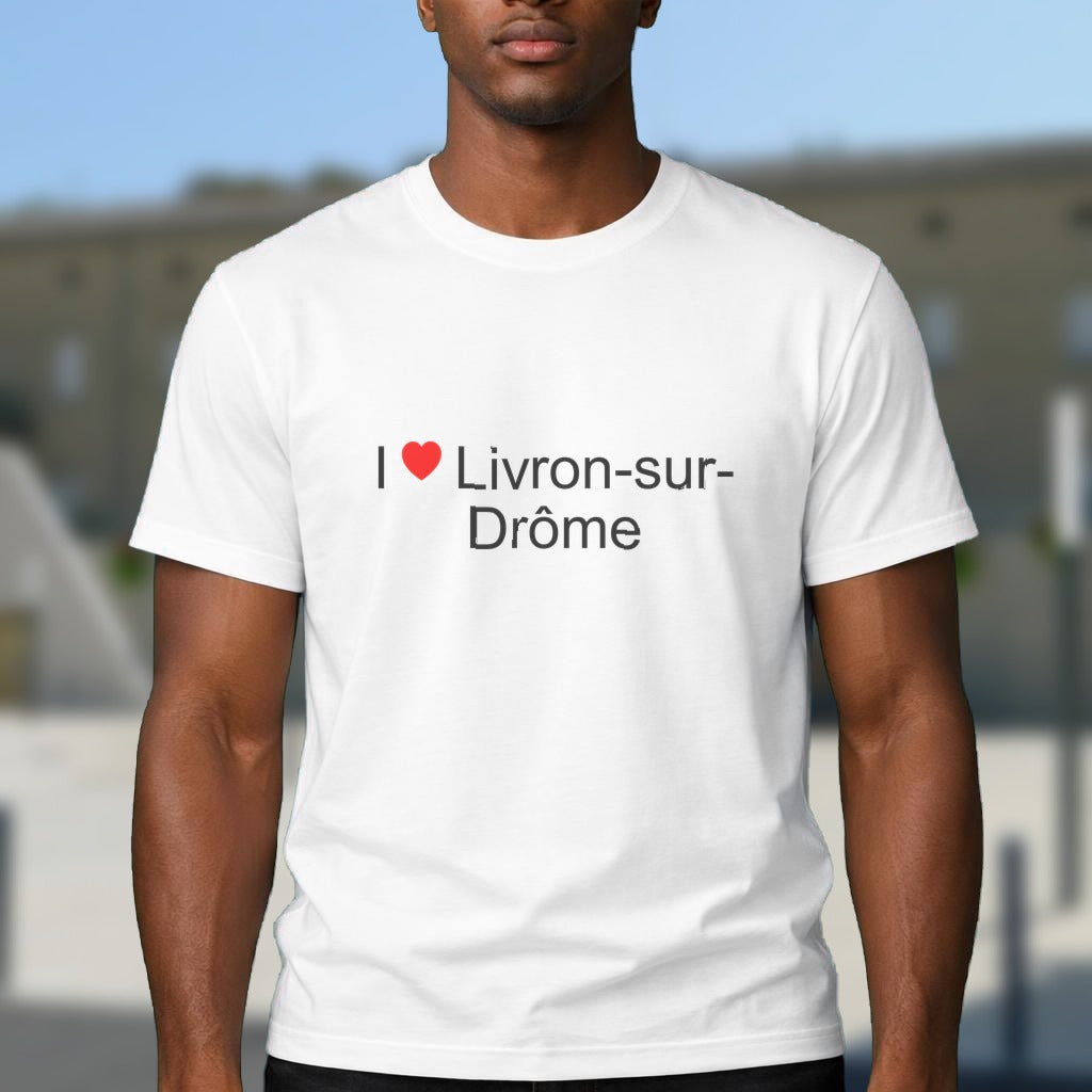 T-shirt I love Livron-sur-Drôme