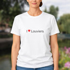 T-shirt I love Louviers