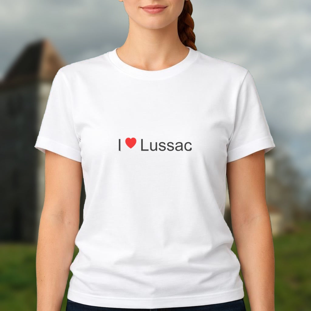 T-shirt I love Lussac (16)