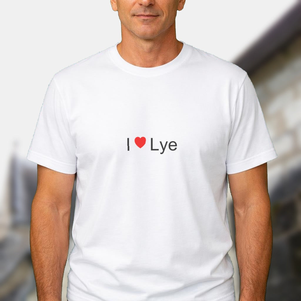 T-shirt I love Lye
