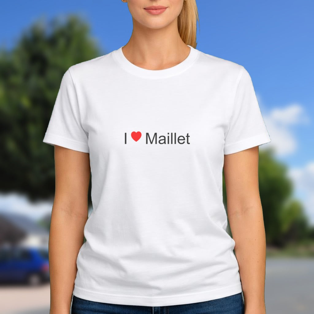 T-shirt I love Maillet