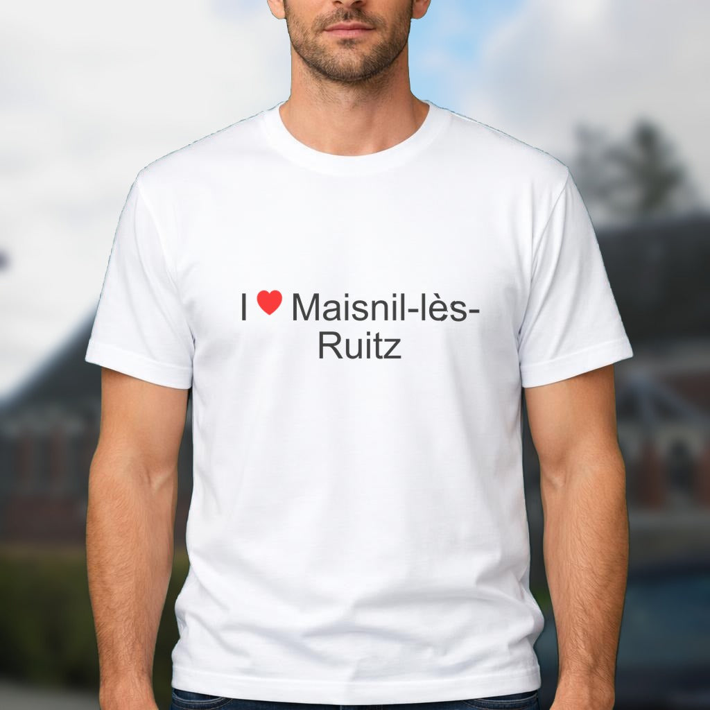 T-shirt I love Maisnil-lès-Ruitz