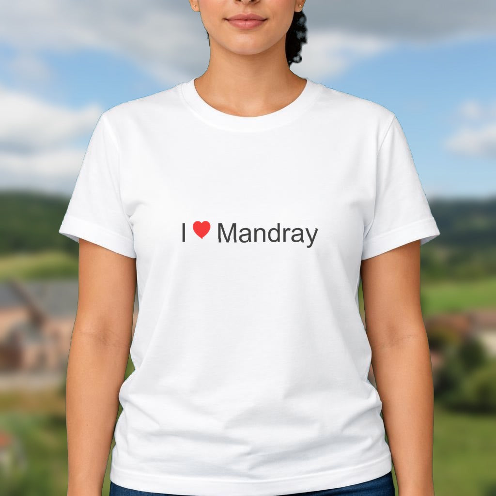 T-shirt I love Mandray