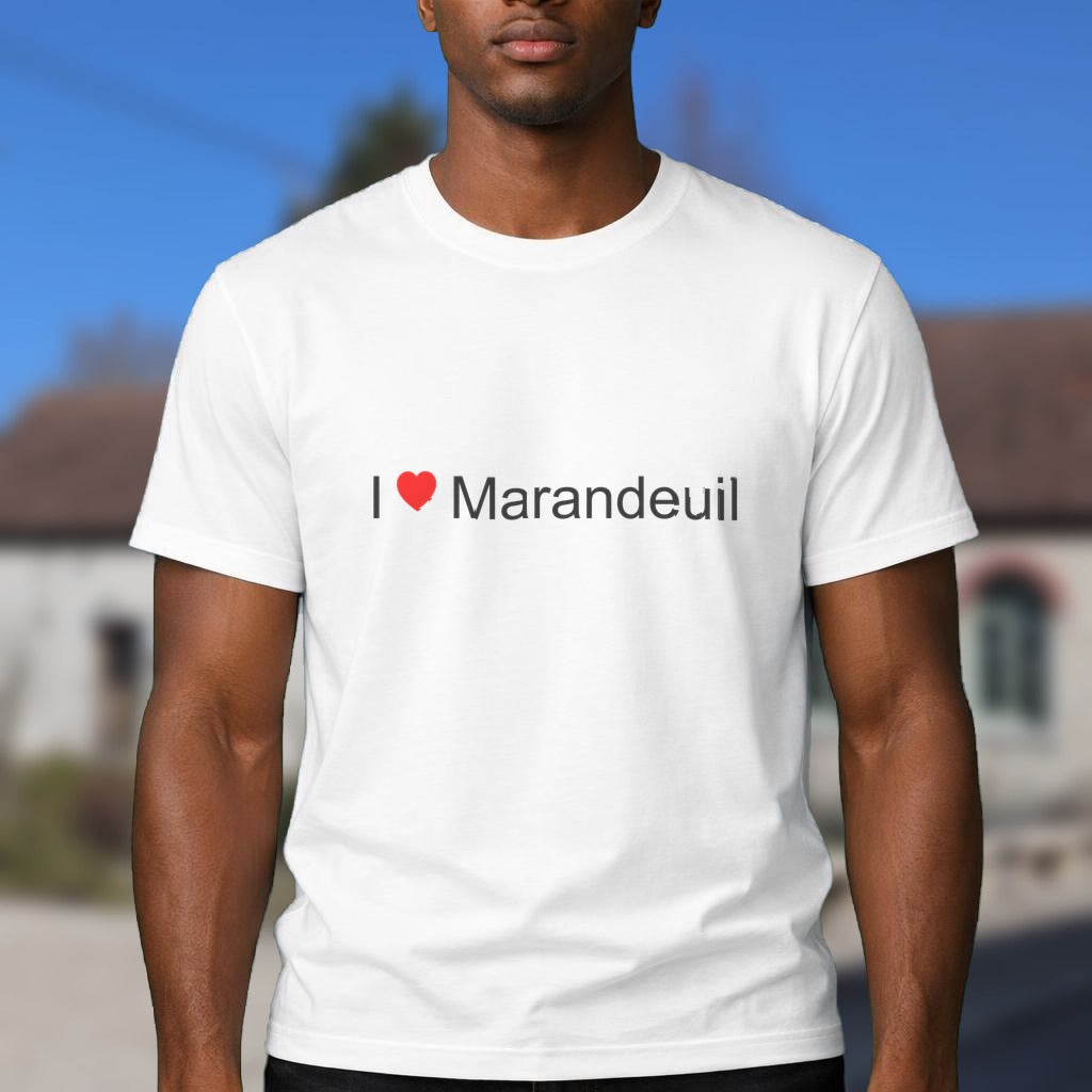 T-shirt I love Marandeuil