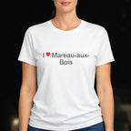 T-shirt I love Mareau-aux-Bois